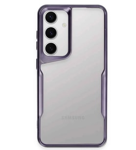 Newface Samsung Galaxy S24 Kılıf Boyi Silikon Kapak - Derin Mor