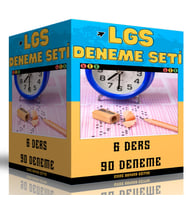 LGS Kazandıran DENEME Seti (6 Kitap 90 Deneme)