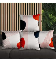 eJOYA Modern Tasarımlı 4'lü Yastık İçi Ve Kırlent Kılıfı 45cm 113776