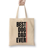 Best Dog Dad Ever 010 Bez Çanta Uzun Saplı