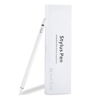 Asia Üniversal Stylus Pen Dokunmatik Kalem Ios+androıd Uyumlu Kalem Beyaz