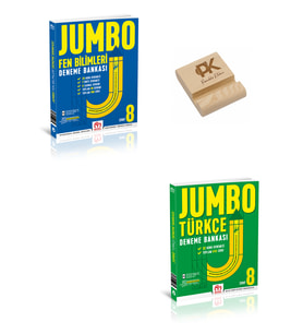 Model Eğitim LGS 8. Sınıf JUMBO Fen Bilimleri ve Türkçe Deneme Bankası + Telefon Standı PK