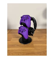 Özel Tasarım İkili Xbox Kol Tutucu ve Kulaklık Standı, İkili Xbox Kol Standı İkili Joystick Standı (STD)