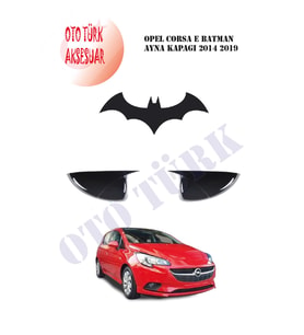 Opel Corsa E Kasa Yarasa Batman Ayna Kapağı 2014 2019 (Siyah)