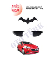 Opel Corsa E Kasa Yarasa Batman Ayna Kapağı 2014 2019 (Siyah)