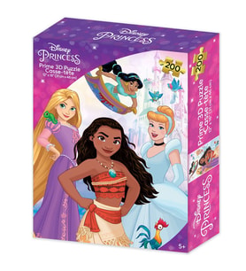 Prime 3D - Prensesler 200 Parça Puzzle 33038