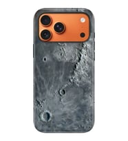 iPhone 17 Pro Velvet Kılıf Lansman İçi Kadife Temalı Desenli Silikon Ay Yüzeyi