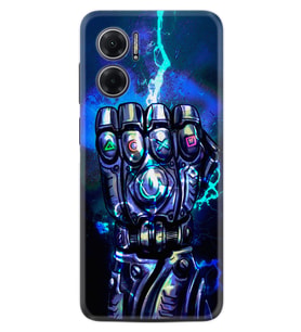 Xiaomi Redmi Note 11E Kılıf Silikon Desen Özel Seri Thunder Play 1760