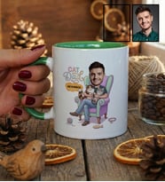 Kişiye Özel Karikatürlü Cat Dad Kedi Babası Kupa Bardak Babalar Günü Hediyesi