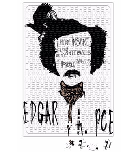 Edgar Allan Poe Puzzle 240 Parça Yapboz