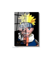 Dikey Cam Tablo Salon Duvar Tablosu Dikey Cam Naruto1 Yeni Ev Hediyesi Ofis Tablosu