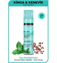 Morfose Kinoa Şekillendirici Saç Spreyi 250 ml Doğal Görünümle Güçlü Tutuş Sağlar