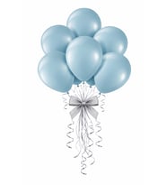 Beysüs Fırtına Mavisi Retro Balon 12 İnç 10 Lu