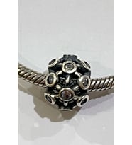 Yerli Üretim Yuvarlak Taşlı Charm