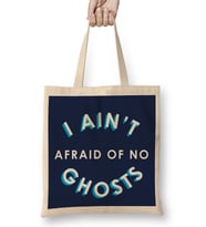 I Ain't Afraid Of No Ghosts Ghostbusters Bez Çanta Uzun Saplı