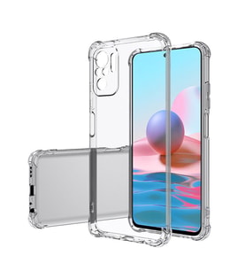 Xiaomi Redmi Note 10 Pro Kılıf Kamera Korumalı AntiShock (Renksiz)