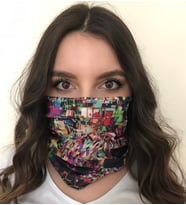 Kurukafa Skull Renkli Desenli Bandana Buff Maske PYTKBB00113