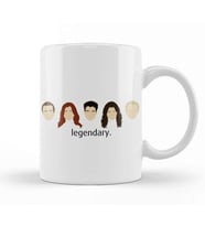 How I Met Your Mother Legendary Simple HIMYM Kupa Bardak Porselen