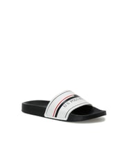 U.S. Polo Assn. Ruge 3Fx Beyaz-Lacivert Erkek Terlik (Beyaz - Lacivert)