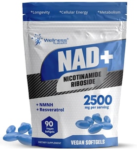 Nad+ Nicotinamide Riboside 2500 mg 90 Softgels
