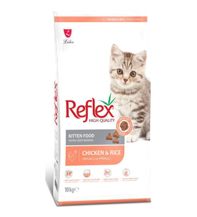 Reflex Kıtten Cat 37/20 Chıcken Rıce 10 Kg (Kahverengi)
