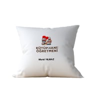Kütüphane Öğretmeni Yastık