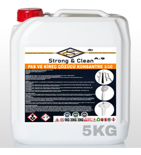 Pas Ve KİreÇ ÇÖzÜcÜ Konsantre 1/10 5Kg