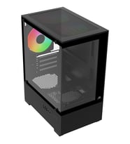 POWERBOOST 500W PB-M5001B 3-Rainbow Fanlı Micro-Tower PC Kasası