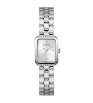 GUESS GUGW0865L1 DİKDÖRTGEN TAŞLI ÇELİK KADIN KOL SAATİ
