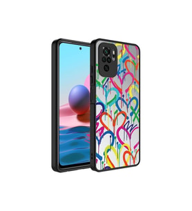 Xiaomi Redmi Note 10 Uyumlu Kılıf Aynalı Desenli Kamera Korumalı Parlak Zore Mirror Kapak