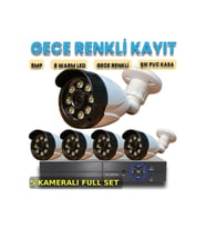 Platinum-5 AI Hybrid 1080P Full Color Gece Renkli 5'li Gözlem İstasyonu