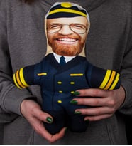 eJOYA Kaptan Pilot Bey Peluş Oyuncak 107066