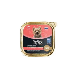 Reflex Plus Pate Karidesli Ve Somonlu Küçük Irklar İçin Yavru Köpek Konservesi 85 GR