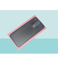Tkgz - Tecno SPARK 8C FULL KASA Arka Kapak Batarya Kapağı - SİYAH