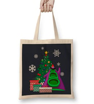 Day Of The Tentacle Around The Christmas Tree Bez Çanta Uzun Saplı