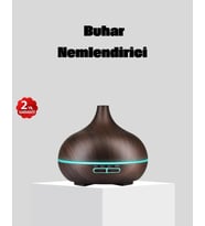 550 ml Büyük Su Hazneli Ultrasonik Nemlendirici ve Aromaterapi Difüzörü