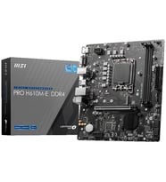 MSI PRO H610M-E DDR4 3200MHZ M.2 mATX 1700p