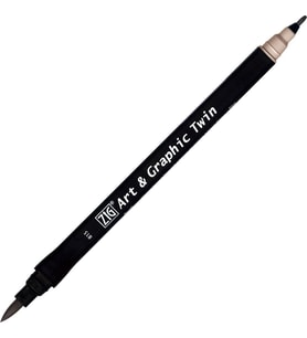 Zig Art & Graphic Twin Marker Çizim Kalemi 815 Warm Grey 15 