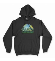 Dünya Günü Siyah Kapşonlu Sweatshirt Hoddie