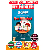 3.Sınıf Fen Bilimleri - Etkinlikli Çalışma ve Soru Bankası Kitabı