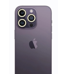 Newface Apple iPhone 13 Pro Max Neon Fosforlu Kamera Lens - Beyaz