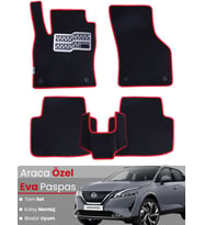 Nissan Qashqai E-Power (2021-2024) Uyumlu EVA Paspas Tam Set–Araca Özel Kesim,Kaymaz,Kolay Montaj