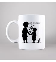 Kardeş ( Can Dostum ) Tasarımlı Kupa