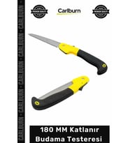 #Testere Profesyonel Çelik Keskin Portatif Ergonomik 180 MM Katlanır Budama Testeresi Çakı Tipi