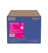 BROTHER TN-871XXLM Kırmızı (Magenta) Ultra Yüksek Kapasiteli Toner Kartuşu (12.000 Sayfa)