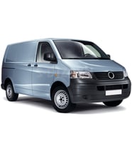 VW T5 Transporter Krom Cam Çıtası 2 Prç 2003-2010