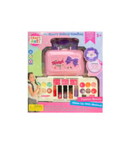CRAFT AND ARTS MY BEAUTY MAKEUP HANDBAG LOVELY EL ÇANTASI MAKYAJ SETİ 5+