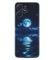 Xiaomi Poco M6 Pro 5G Kılıf Desenli Silikon Night Moon 1133