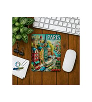 Paris Baskılı Oyuncu Mousepad 0221