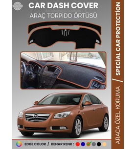 OPEL INSIGNIA A (2008-2013) Torpido Örtüsü Ön Göğüs Torpido Koruma Birebir Uyum Kaymaz Özel Kesim